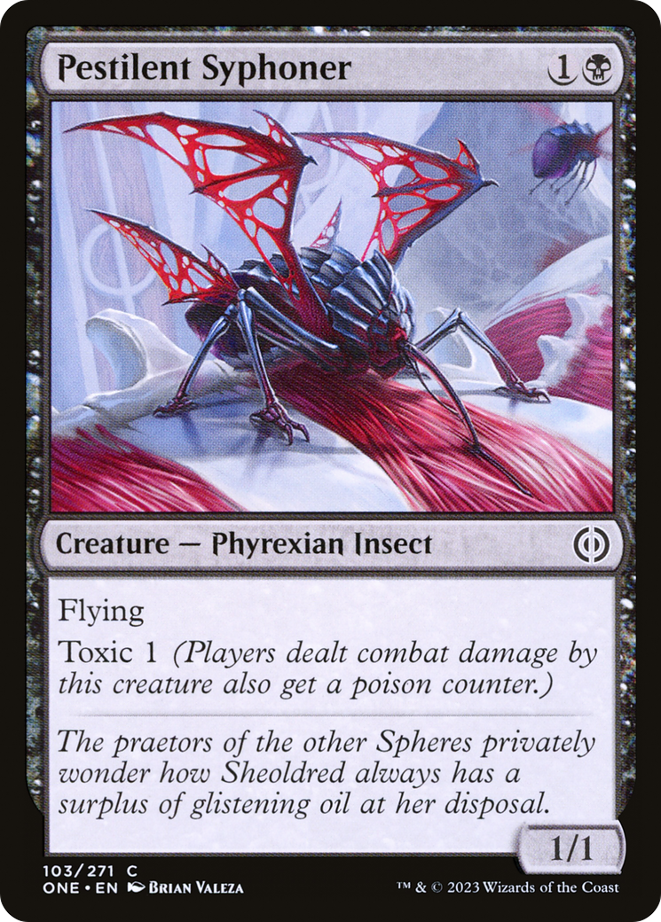 Pestilent Syphoner [Phyrexia: All Will Be One] | Pandora's Boox