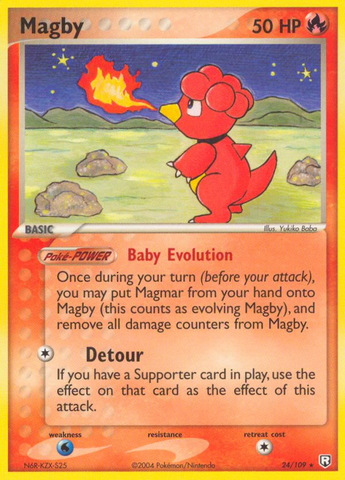 Magby (24/109) [EX: Team Rocket Returns]