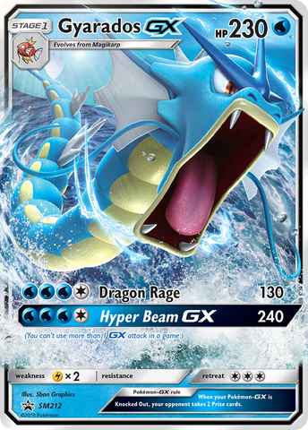 Gyarados GX (SM212) [Sun & Moon: Black Star Promos]