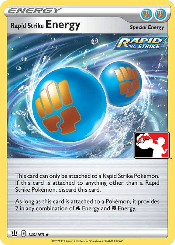 Rapid Strike Energy (140/163) [Prize Pack Series Two] | Pandora's Boox