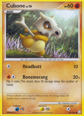 Cubone (90/146) [Diamond & Pearl: Legends Awakened]