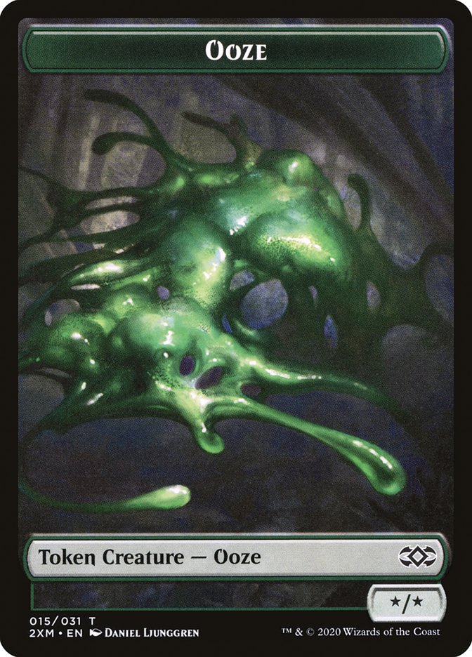 Myr (007) // Ooze Double-Sided Token [Double Masters Tokens] | Pandora's Boox