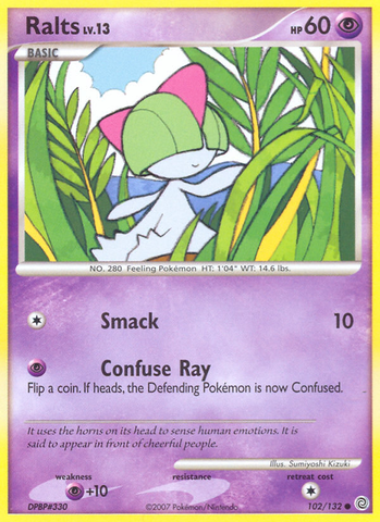 Ralts (102/132) [Diamond & Pearl: Secret Wonders]