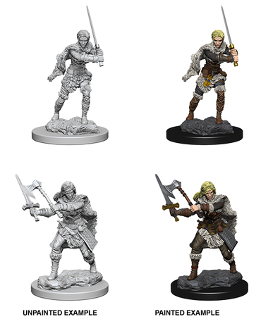 Nolzur's Marvelous Miniatures W1 Human Barbarian Female