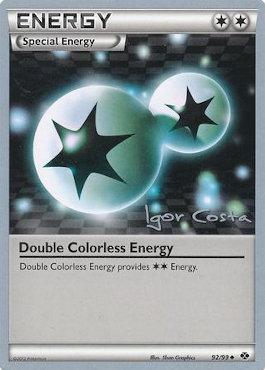Double Colorless Energy (92/99) (Pesadelo Prism - Igor Costa) [World Championships 2012] | Pandora's Boox