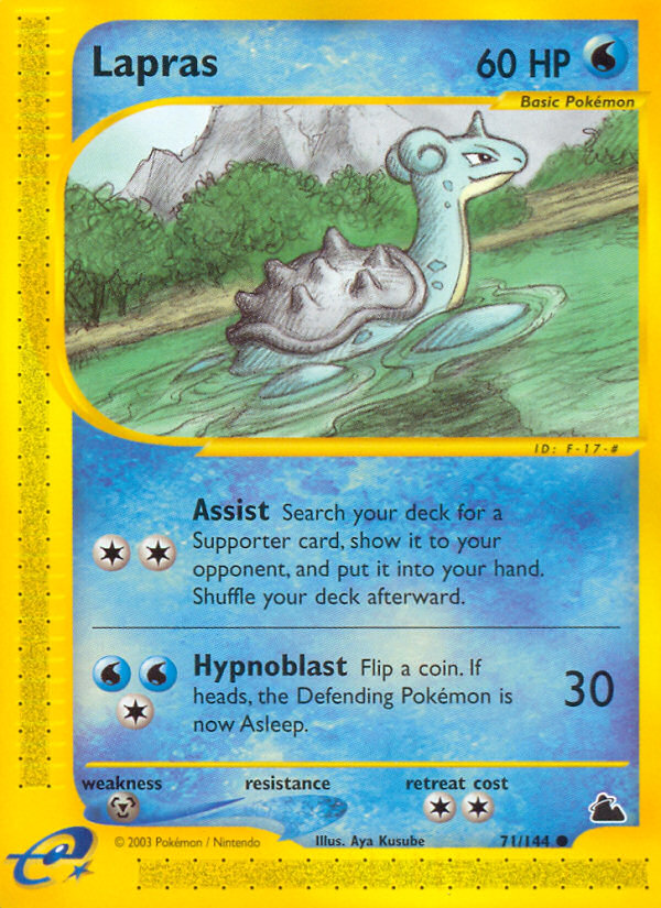 Lapras (71/144) [Skyridge]