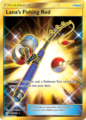 Lana's Fishing Rod (266/236) [Sun & Moon: Cosmic Eclipse]