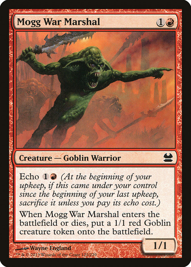 Mogg War Marshal [Modern Masters] | Pandora's Boox