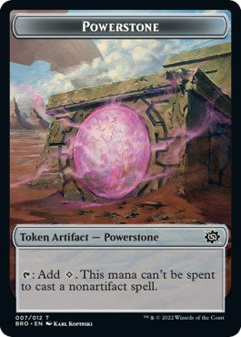 Servo // Powerstone Double-Sided Token [The Brothers' War Commander Tokens] | Pandora's Boox