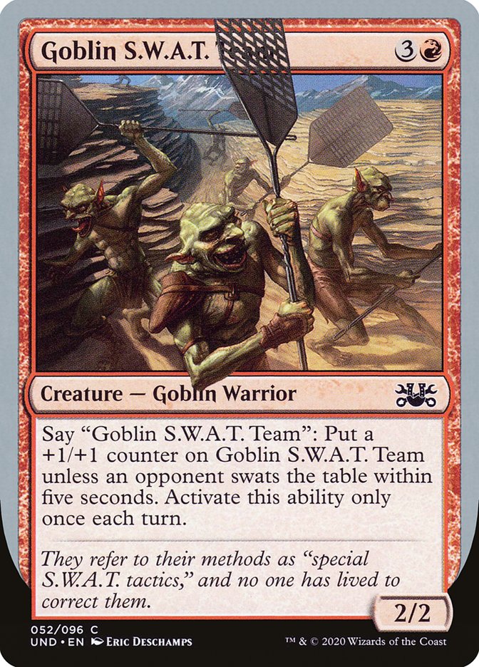 Goblin S.W.A.T. Team [Unsanctioned] | Pandora's Boox