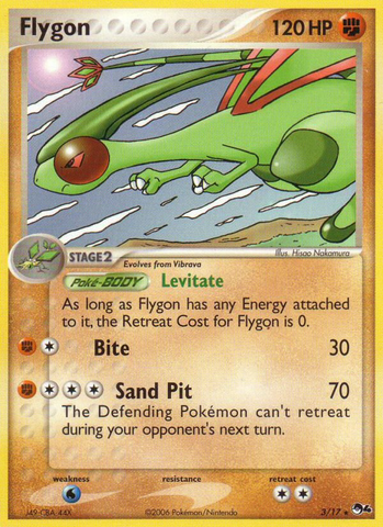 Flygon (3/17) [POP Series 4]