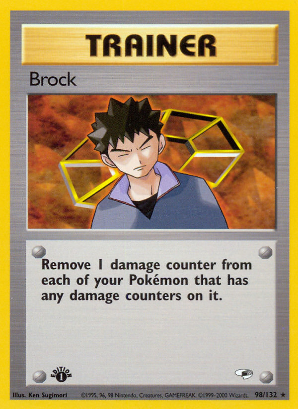 Brock (98/132) [Gym Heroes 1st Edition] | Pandora's Boox