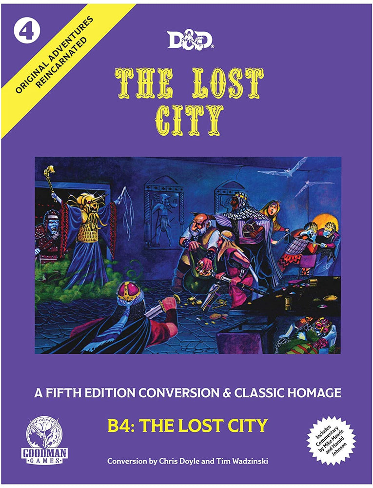 Original Adventures Reincarnate #4: The Lost City