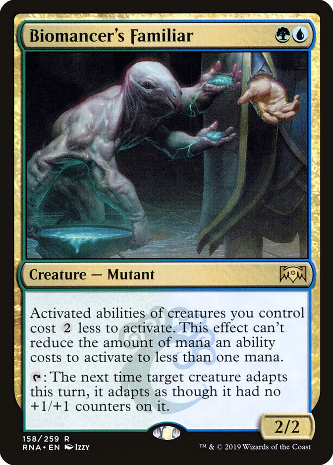 Biomancer's Familiar [Ravnica Allegiance]