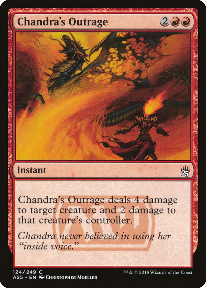 Chandra's Outrage [Masters 25] | Pandora's Boox