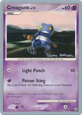 Croagunk LV.13 (60/100) (Intimidation - Tristan Robinson) [World Championships 2008]