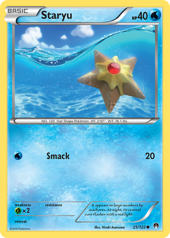 Staryu (25/122) [XY: BREAKpoint]