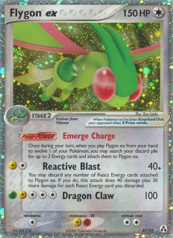 Flygon ex (87/92) [EX: Legend Maker]