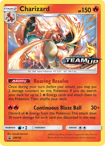 Charizard (SM158) [Sun & Moon: Black Star Promos]