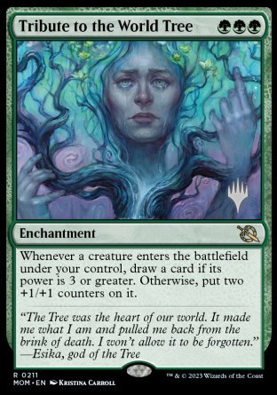Tribute to the World Tree (Promo Pack) [March of the Machine Promos] | Pandora's Boox