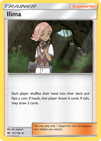 Ilima (121/149) [Sun & Moon: Base Set]