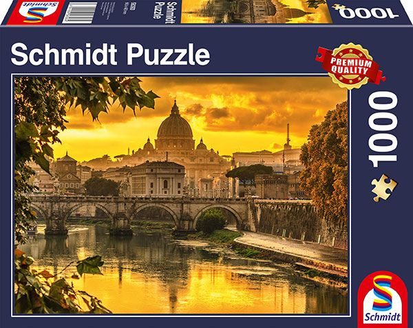 1000 pc Schmidt: Golden Light over Rome