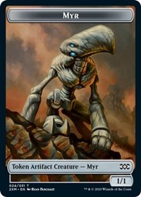 Myr (024) // Shapeshifter Double-Sided Token [Double Masters Tokens] | Pandora's Boox