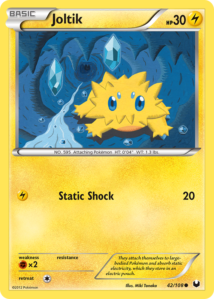 Joltik (42/108) [Black & White: Dark Explorers]