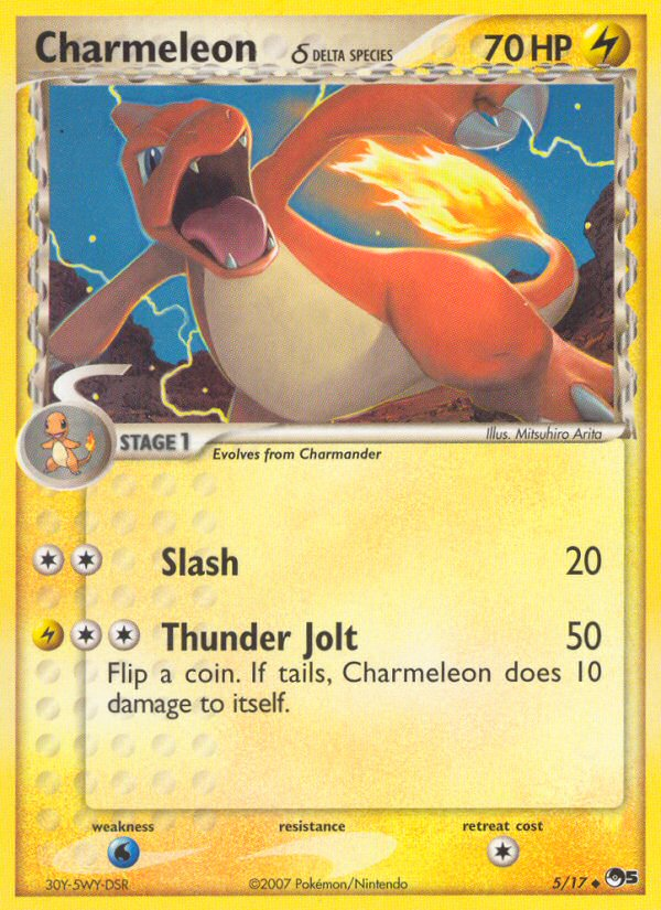 Charmeleon (5/17) (Delta Species) [POP Series 5]