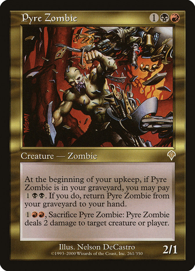 Pyre Zombie [Invasion] | Pandora's Boox