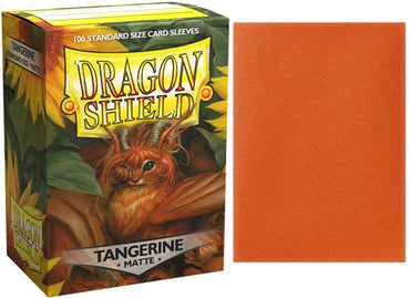 Dragon Shield Matte (100 pk) Tangerine