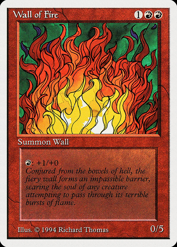 Wall of Fire [Summer Magic / Edgar] | Pandora's Boox