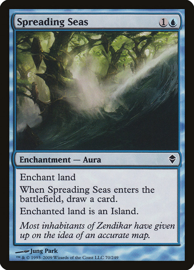 Spreading Seas [Zendikar] | Pandora's Boox
