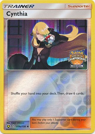 Cynthia (119a/156) (Regional Championship Promo) [Sun & Moon: Ultra Prism]