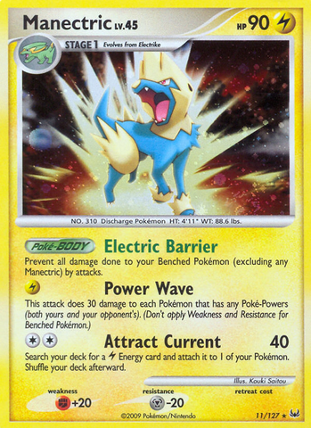 Manectric (11/127) [Platinum: Base Set]