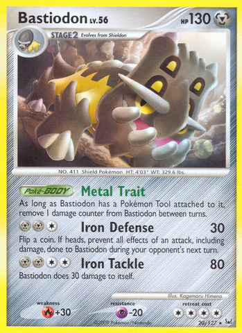 Bastiodon (20/127) [Platinum: Base Set]