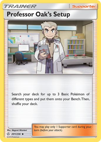 Professor Oak's Setup (201/236) [Sun & Moon: Cosmic Eclipse]