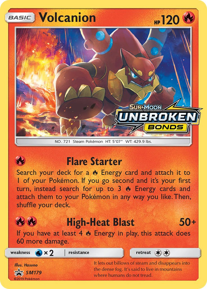 Volcanion (SM179) [Sun & Moon: Black Star Promos]