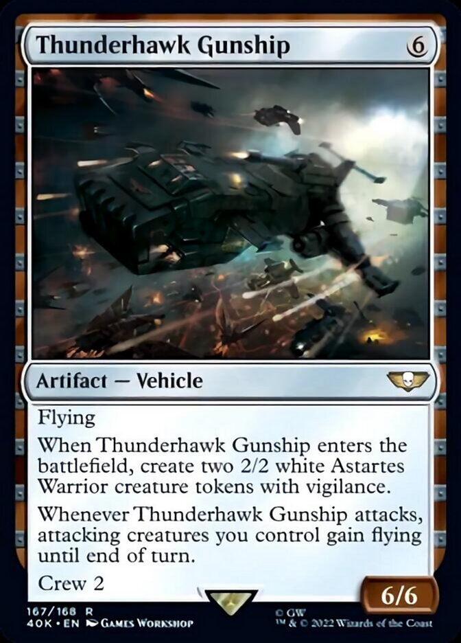 Thunderhawk Gunship (Surge Foil) [Warhammer 40,000] | Pandora's Boox