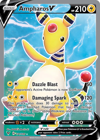 Ampharos V (171/185) [Sword & Shield: Vivid Voltage]