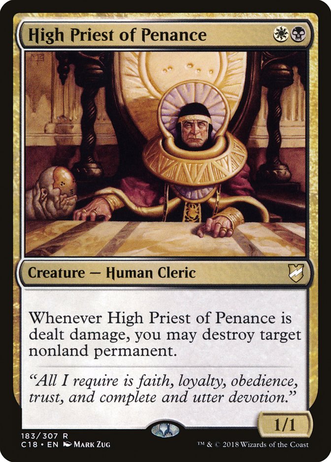 High Priest of Penance [Commander 2018] | Pandora's Boox