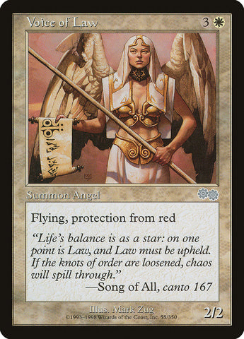 Voice of Law [Urza's Saga]