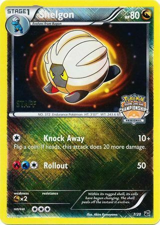 Shelgon (7/20) (Regional Championship Promo Staff) [Black & White: Dragon Vault]