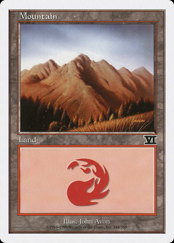 Mountain (344) [Classic Sixth Edition] | Pandora's Boox