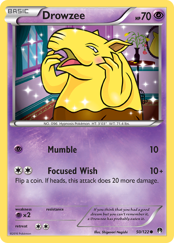 Drowzee (50/122) [XY: BREAKpoint]