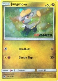 Jangmo-o (75/111) (Cosmos Holo) (EB Games Promo) [Sun & Moon: Crimson Invasion]