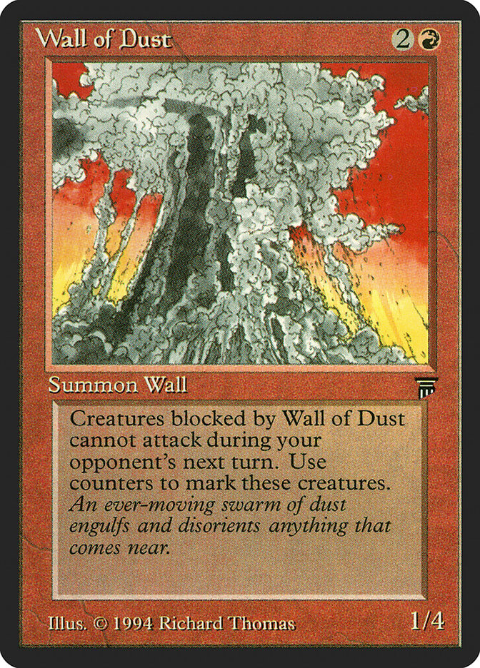 Wall of Dust [Legends] | Pandora's Boox