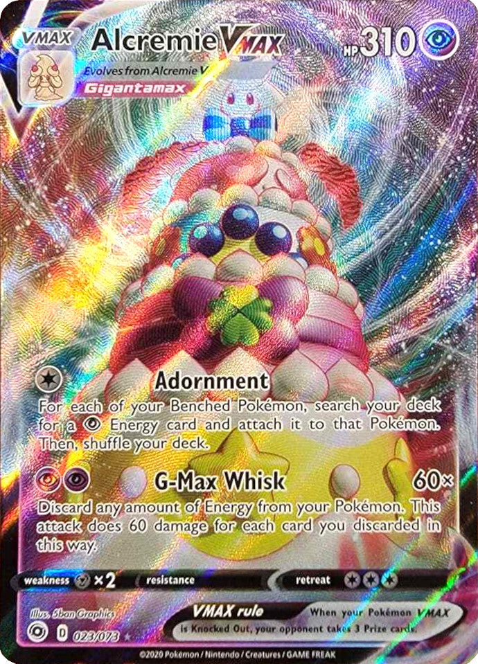 Alcremie VMAX (023/073) [Prize Pack Series One] | Pandora's Boox