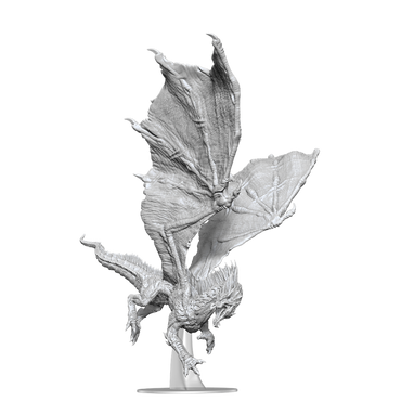 Adult Green Dragon Unpainted D&D Mini