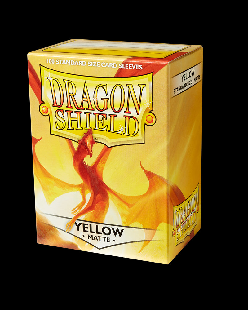 Dragon Shield Matte (100 pk) Yellow